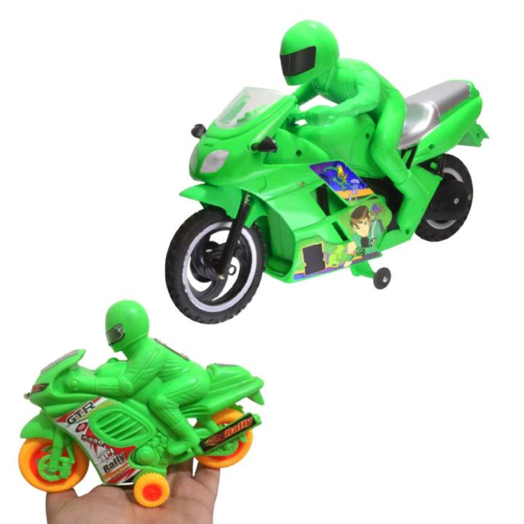 FRICTION PLASTIC TOYS CAR KIDS MINI MOTORCYCLE MOD